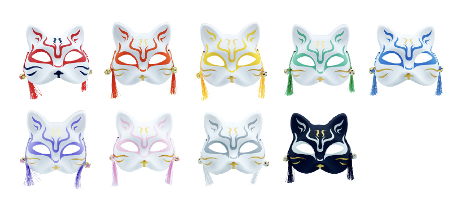 猫面【大】カラーバリエーション