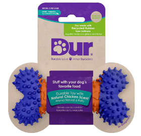 ペットトイ・デュアボーン・ブルー/オレンジ