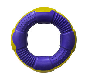 ペットトイ・デュアリング・パープル/イエロー